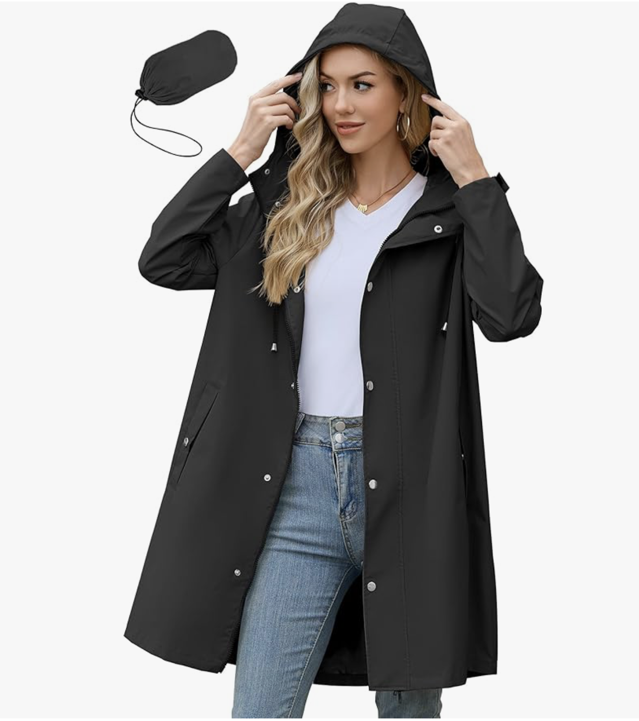 Easy Packable Rain Jacket