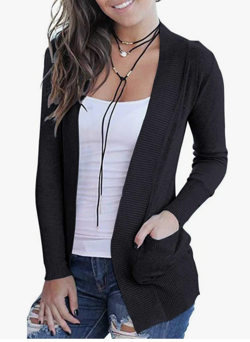 Flat-Front Sweater