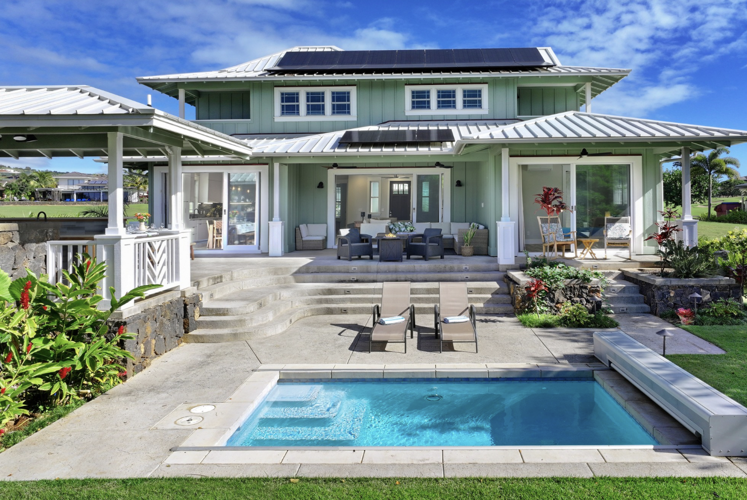 Private villa with pool on Kauai's south shore